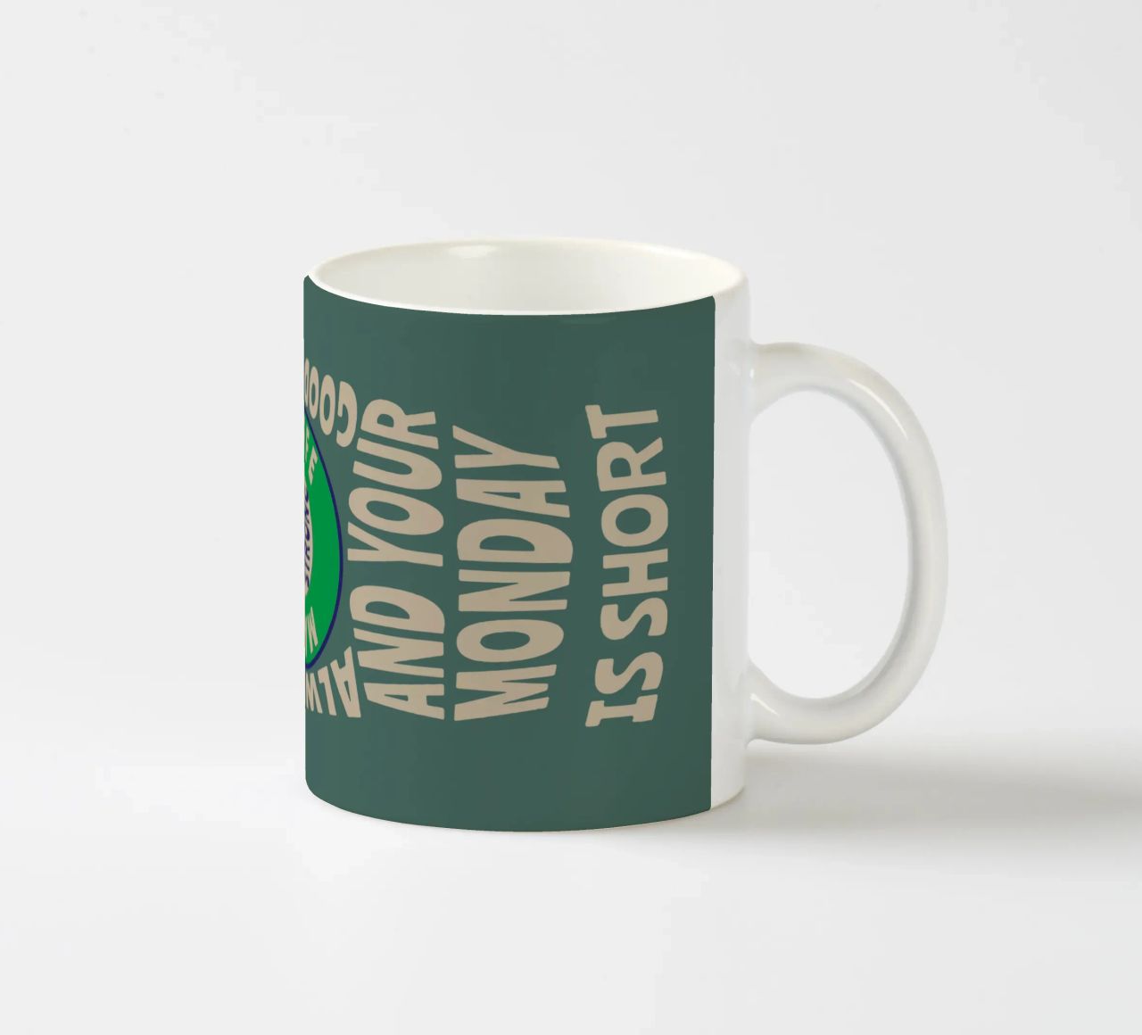 GIB MIR KAFFEE, UM DIE DINGE ZU ÄNDERN, DIE ICH ÄNDERN KANN, UND KAFFEE IST IMMER Keramik Tasse von Gunawan Rb