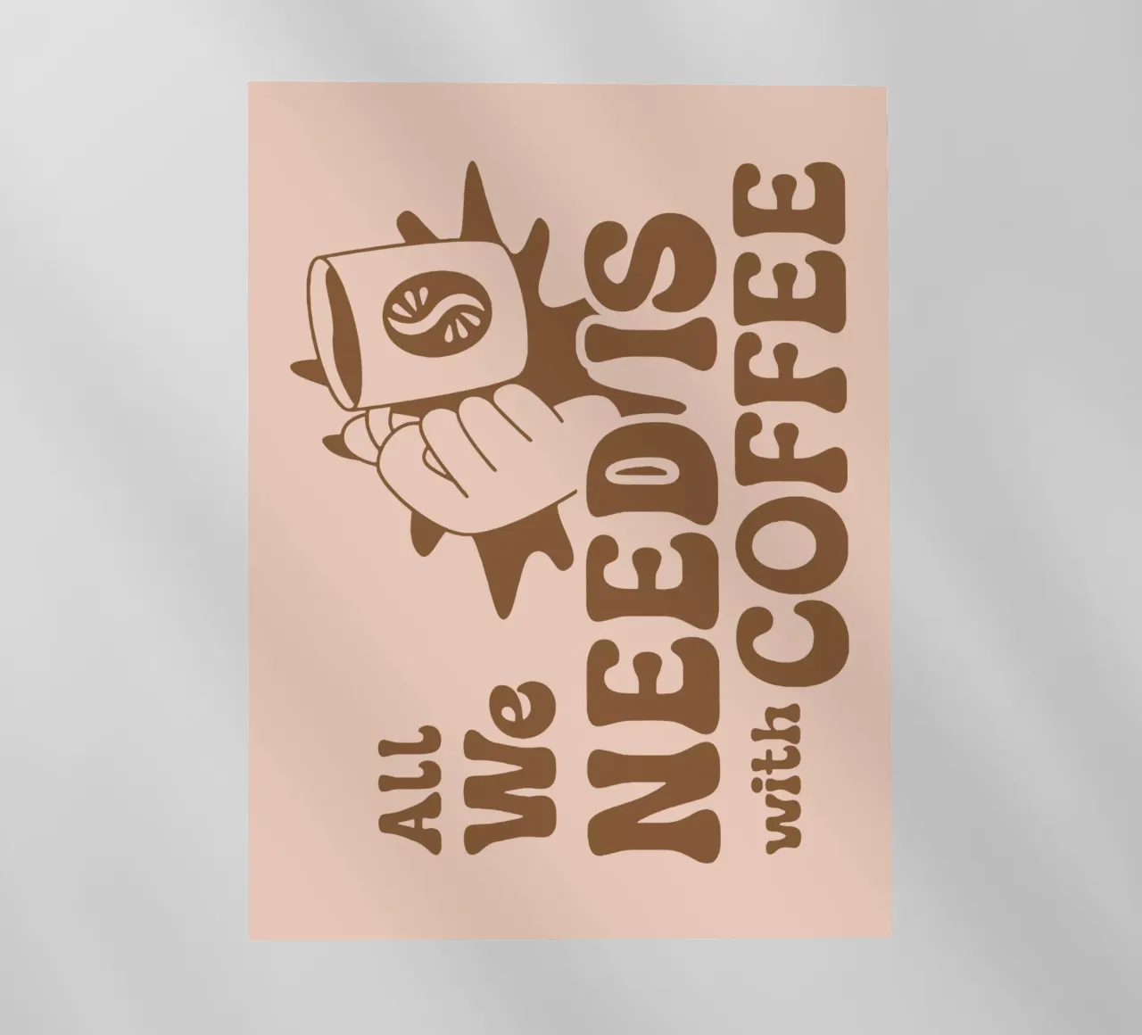 Tutto quello che ci serve è con il caffè pellicola backlit da Gunawan Rb