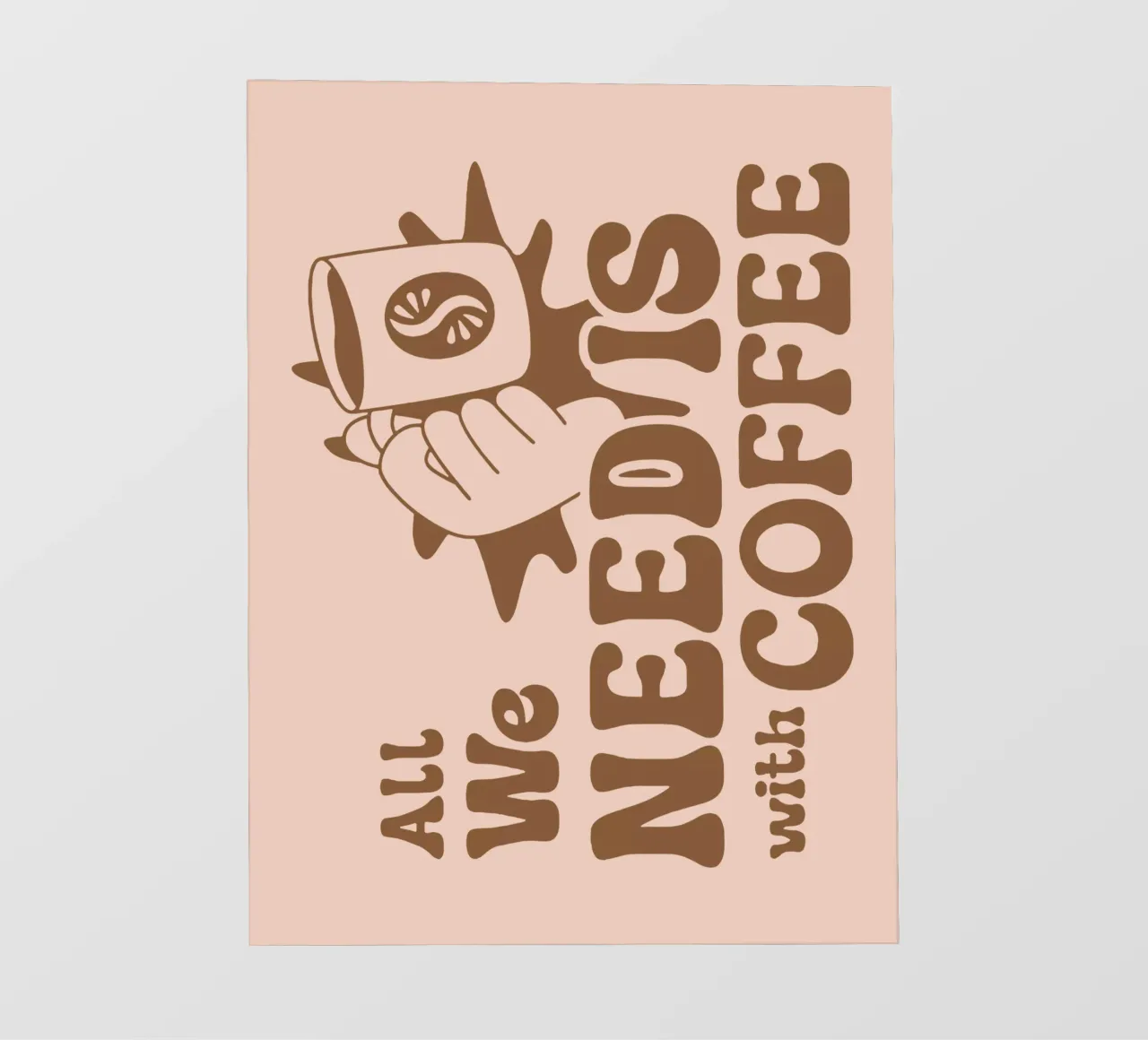 Tutto quello che ci serve è con il caffè pellicola backlit da Gunawan Rb