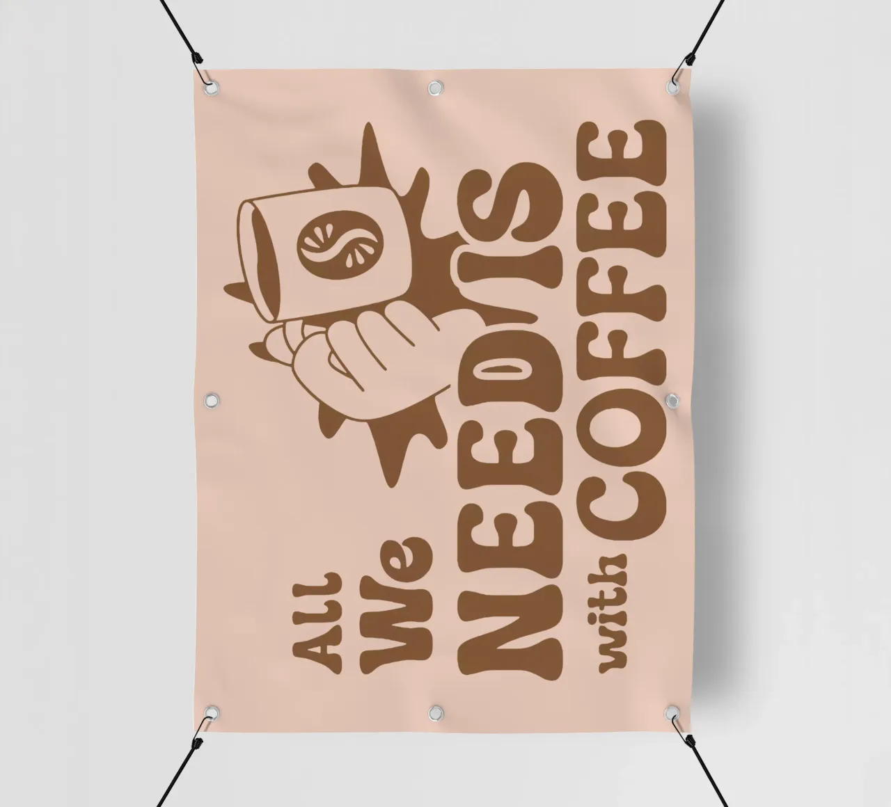 Tutto quello che ci serve è con il caffè telo in pvc da Gunawan Rb