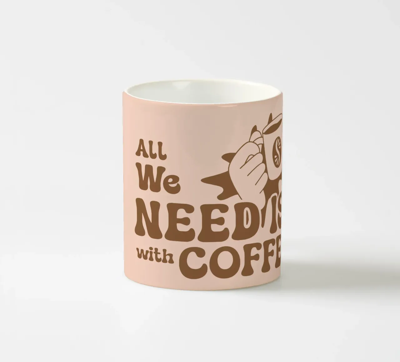 Tout ce dont nous avons besoin, c'est d'un café mug en céramique de Gunawan Rb