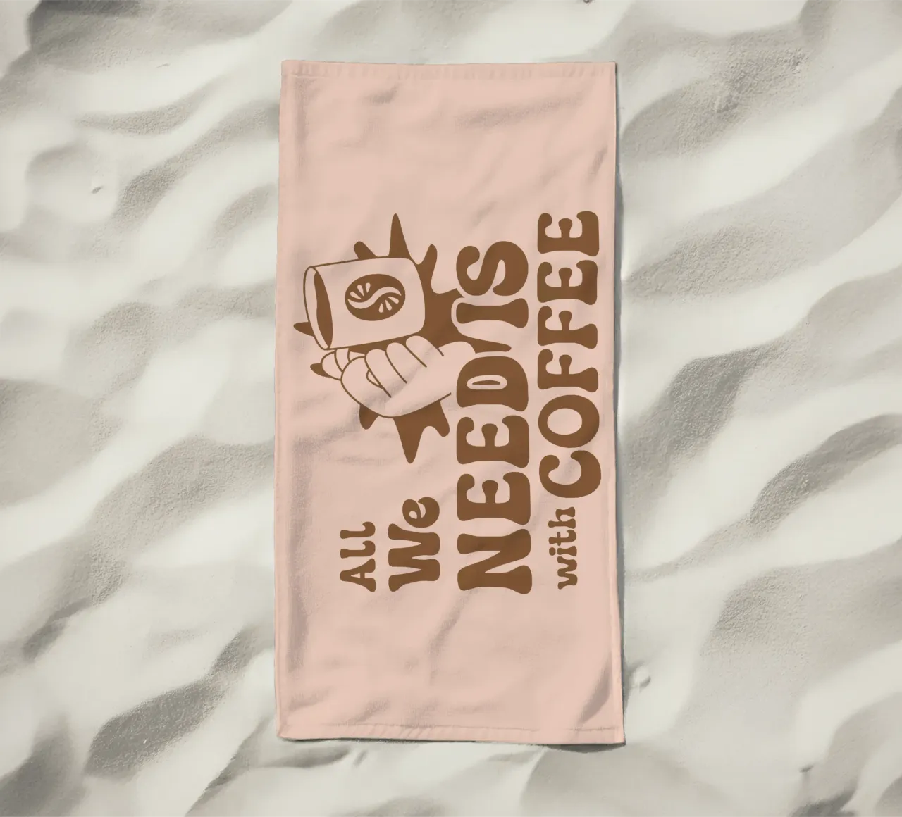 Tutto quello che ci serve è con il caffè telo mare da Gunawan Rb