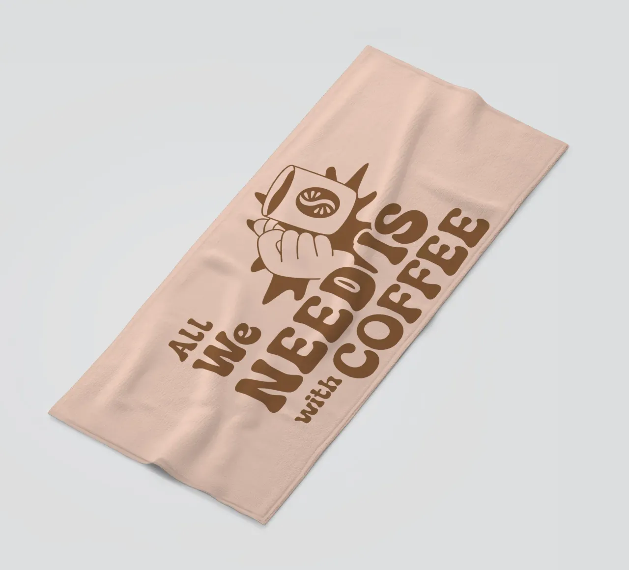 Tutto quello che ci serve è con il caffè telo mare da Gunawan Rb