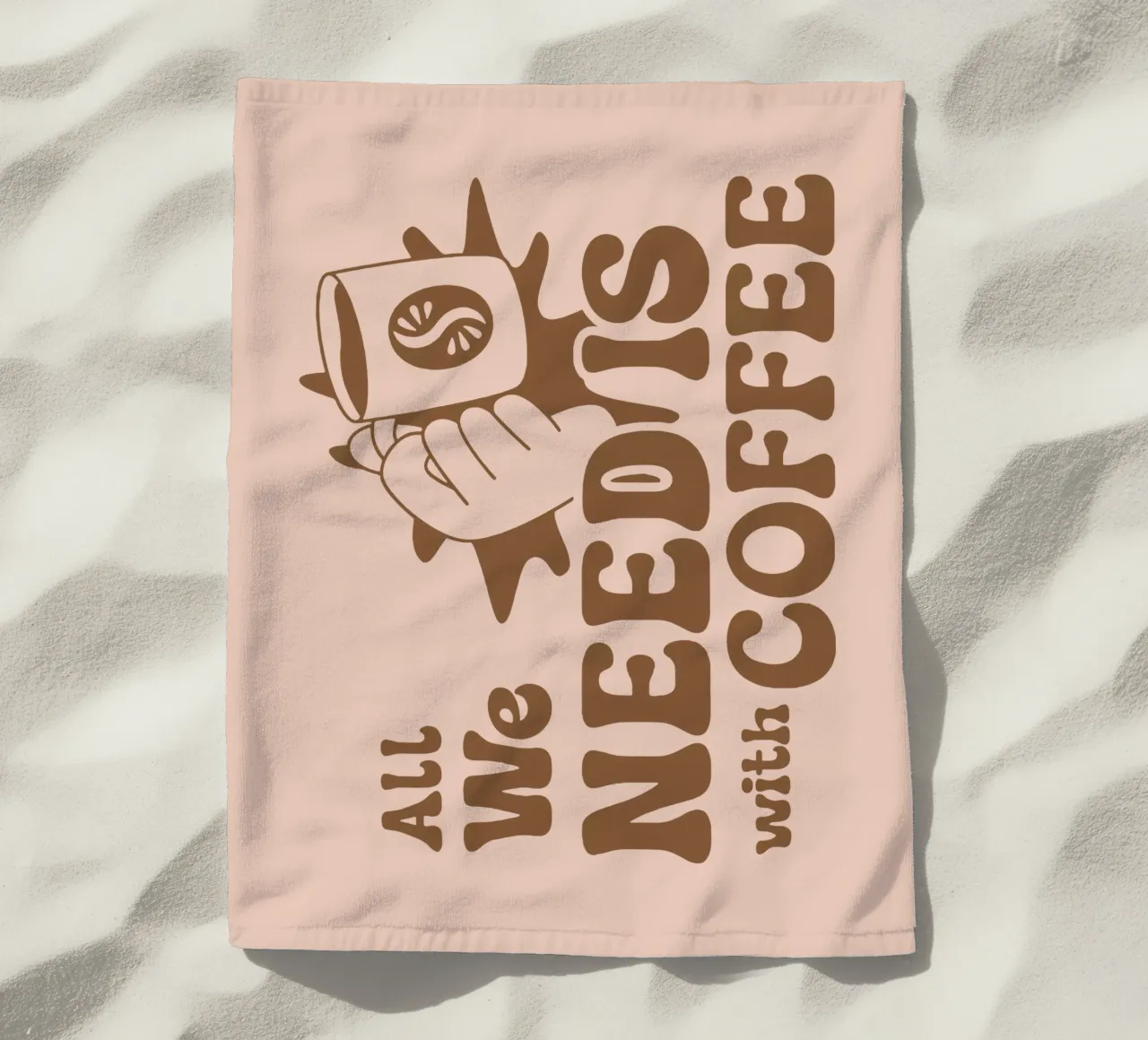 Tutto quello che ci serve è con il caffè telo mare da Gunawan Rb