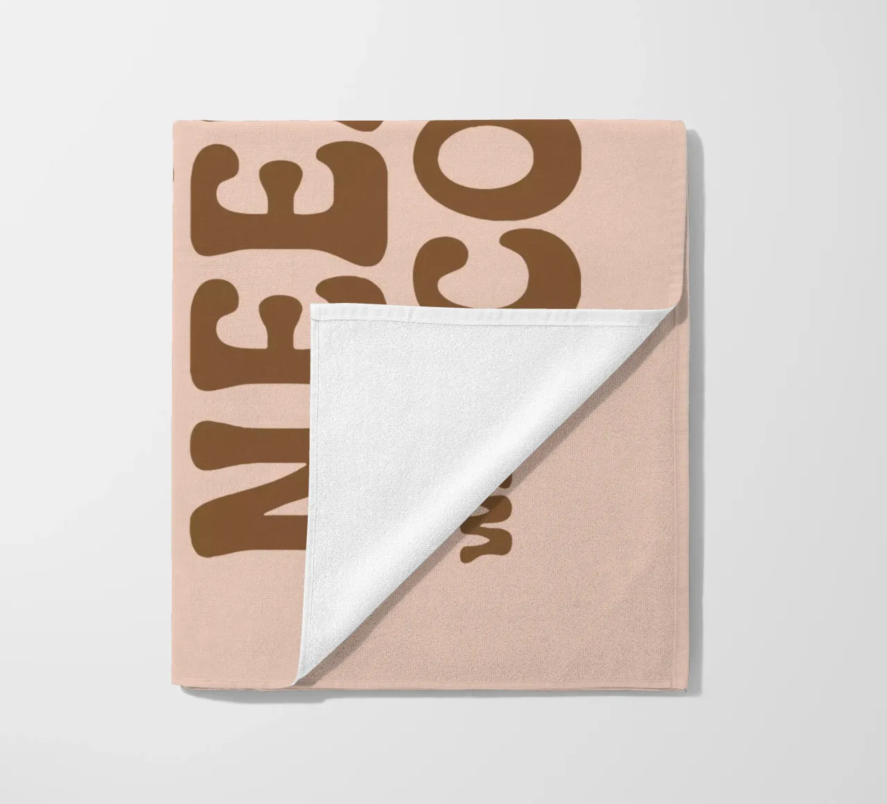 All We Need is with Coffee beach towel by Gunawan Rb