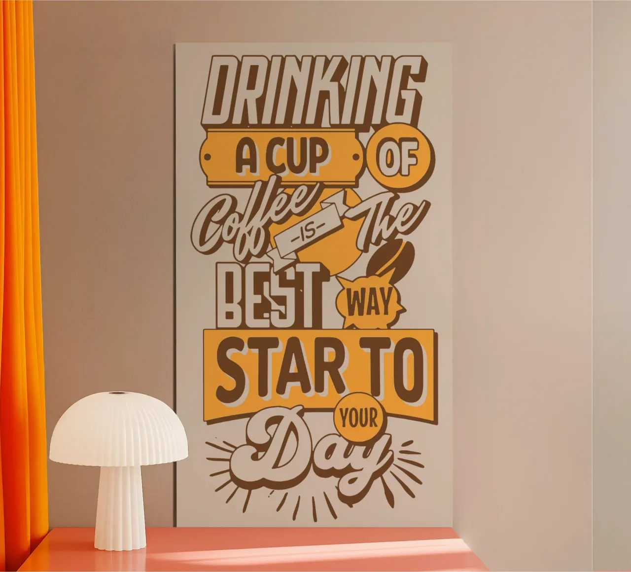 Bere una tazza di caffè è il modo migliore per iniziare la giornata carta hahnemühle da Gunawan Rb