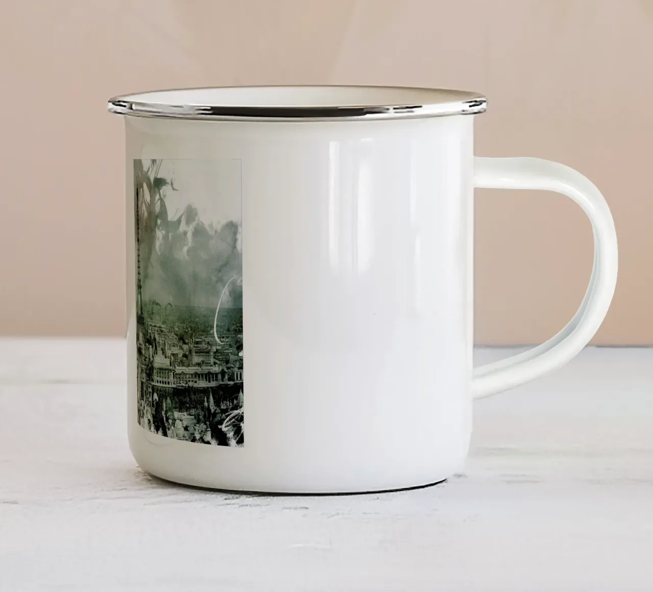 Belle Epoque 4 tazza in smalto da Mr Cup