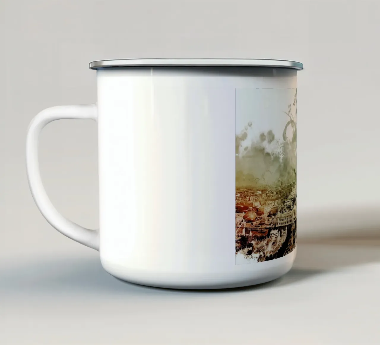 Belle Epoque 4 tazza in smalto da Mr Cup