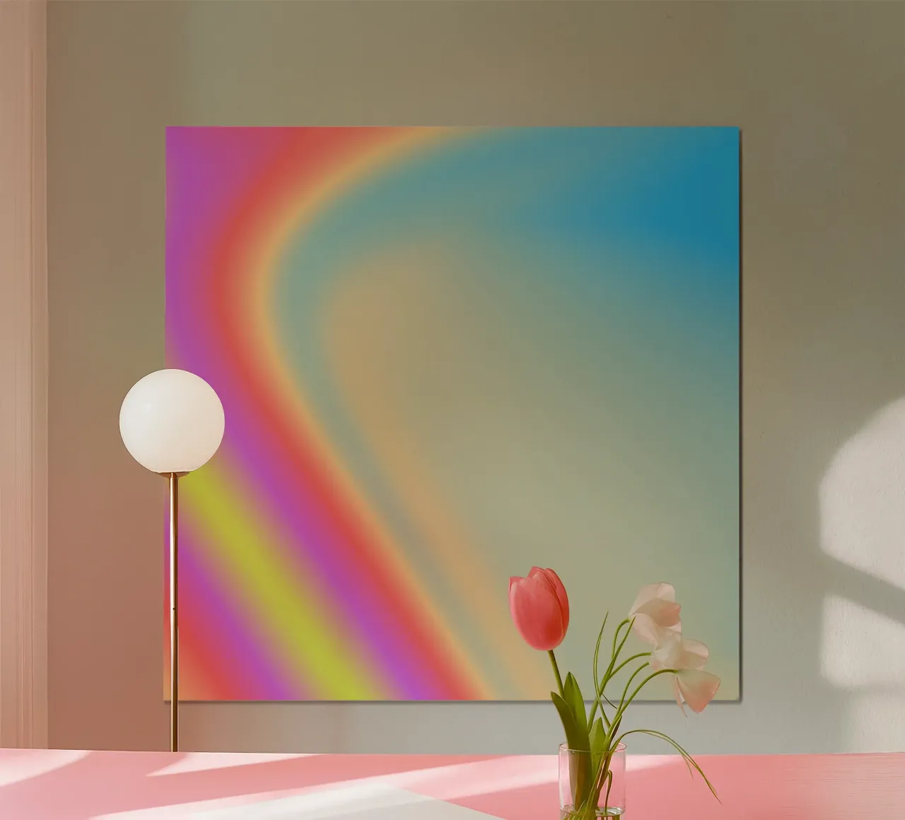 COSMIC LIGHT ORDER poster con telaio in plastica da ÂME LIBRE STUDIO