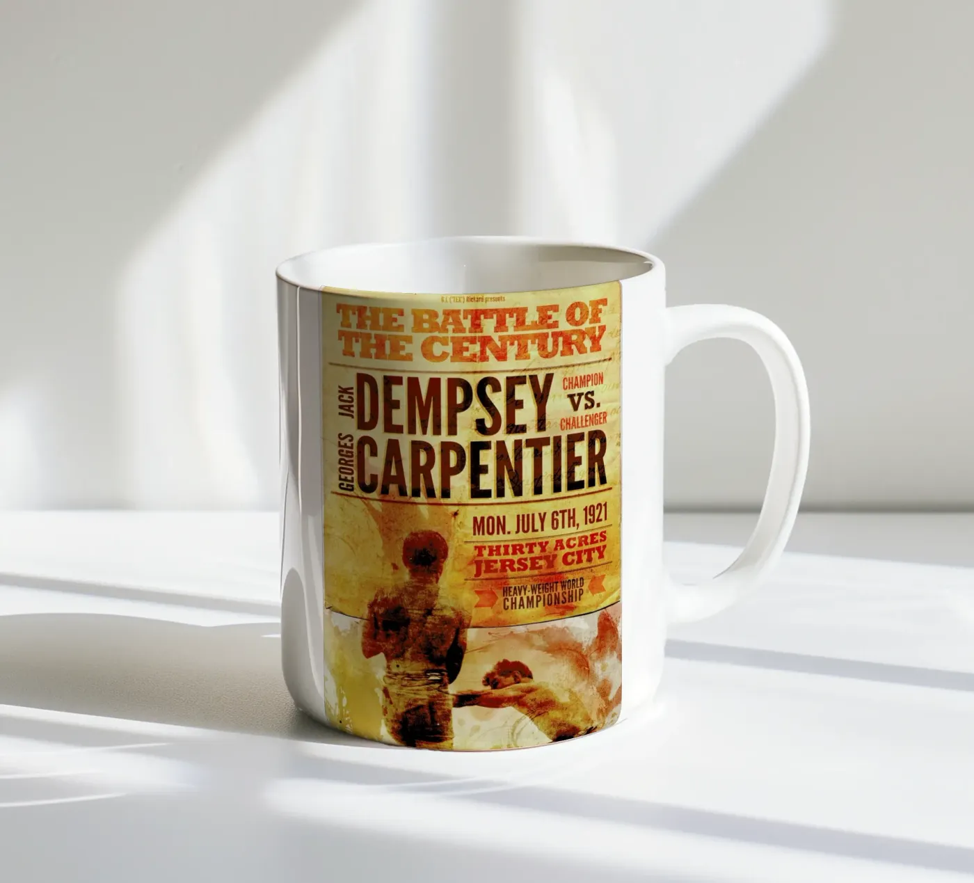 Ephemera 1 ceramic mug by Mr Cup
