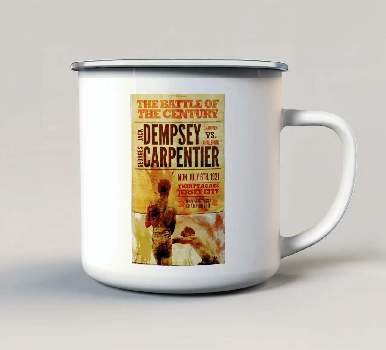 Ephemera 1 emaille mok van Mr Cup