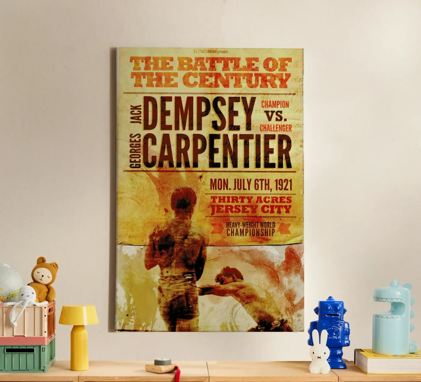 Ephemera 1 canvas by Mr Cup