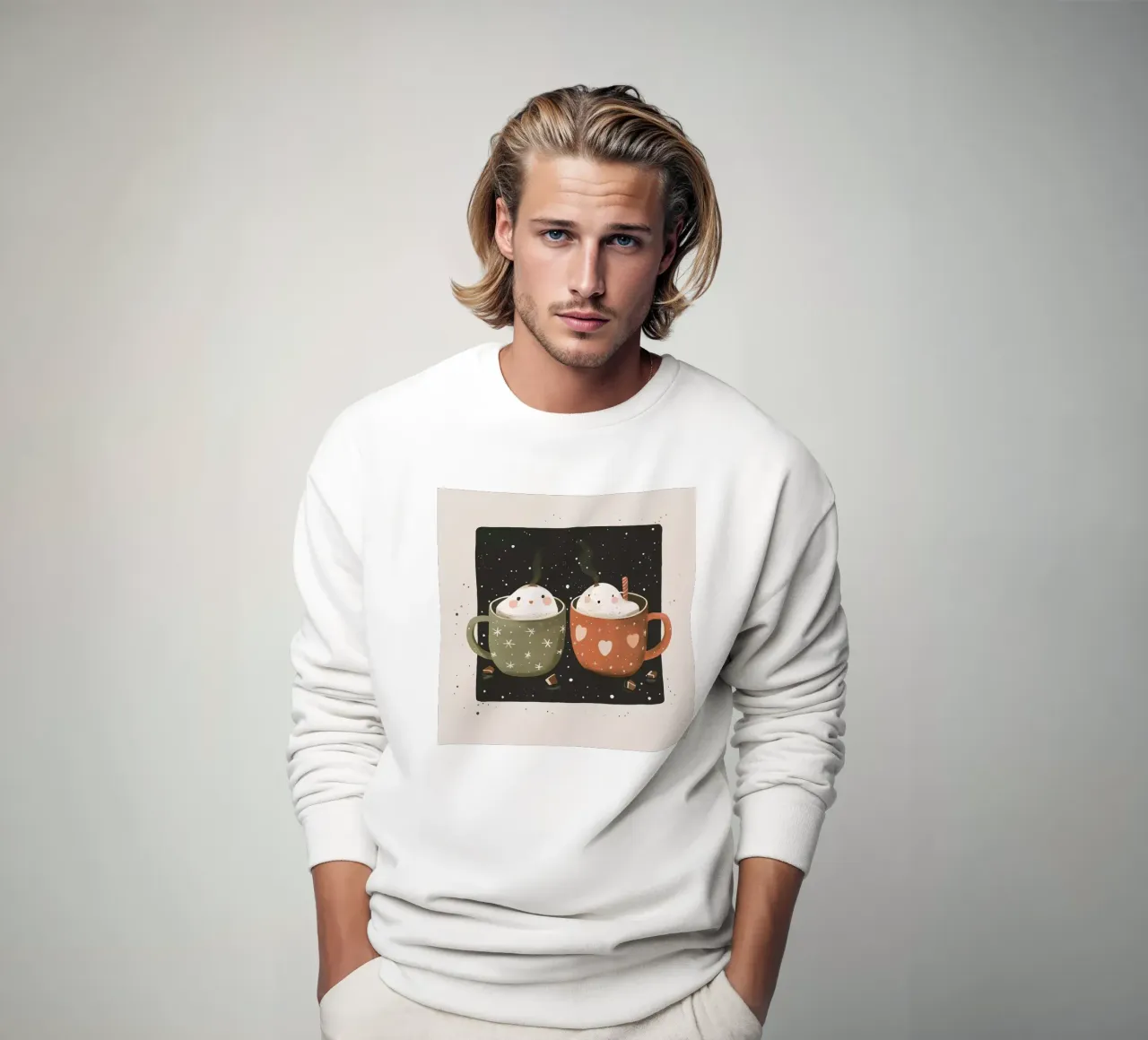 Tazas de la alegría sudadera de ArtsySesta