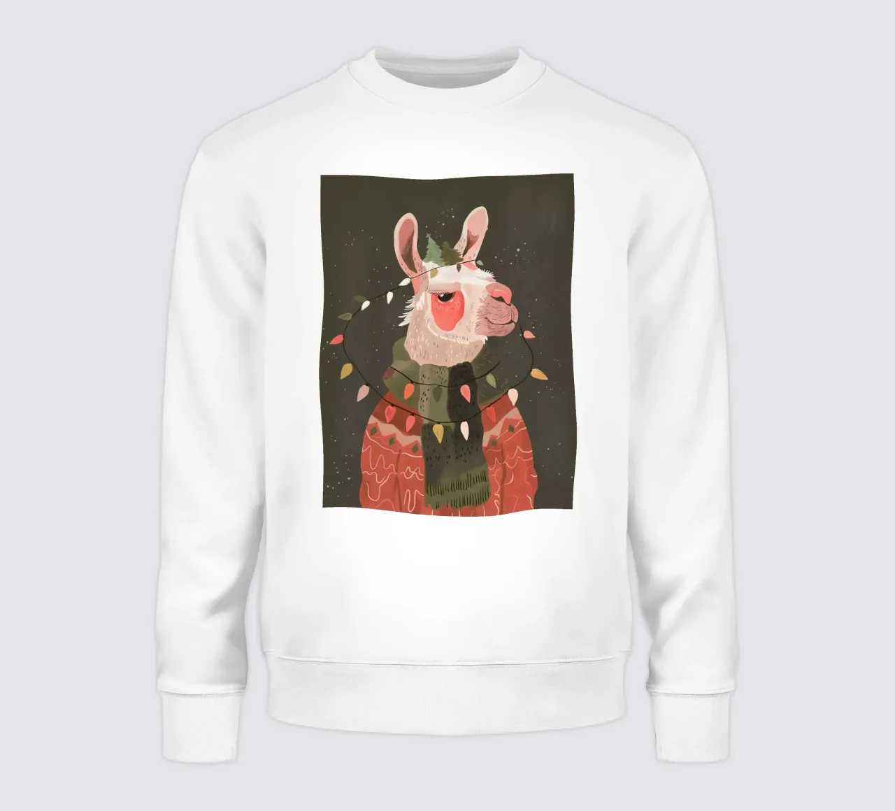 Lama luminoso festivo felpa da ArtsySesta