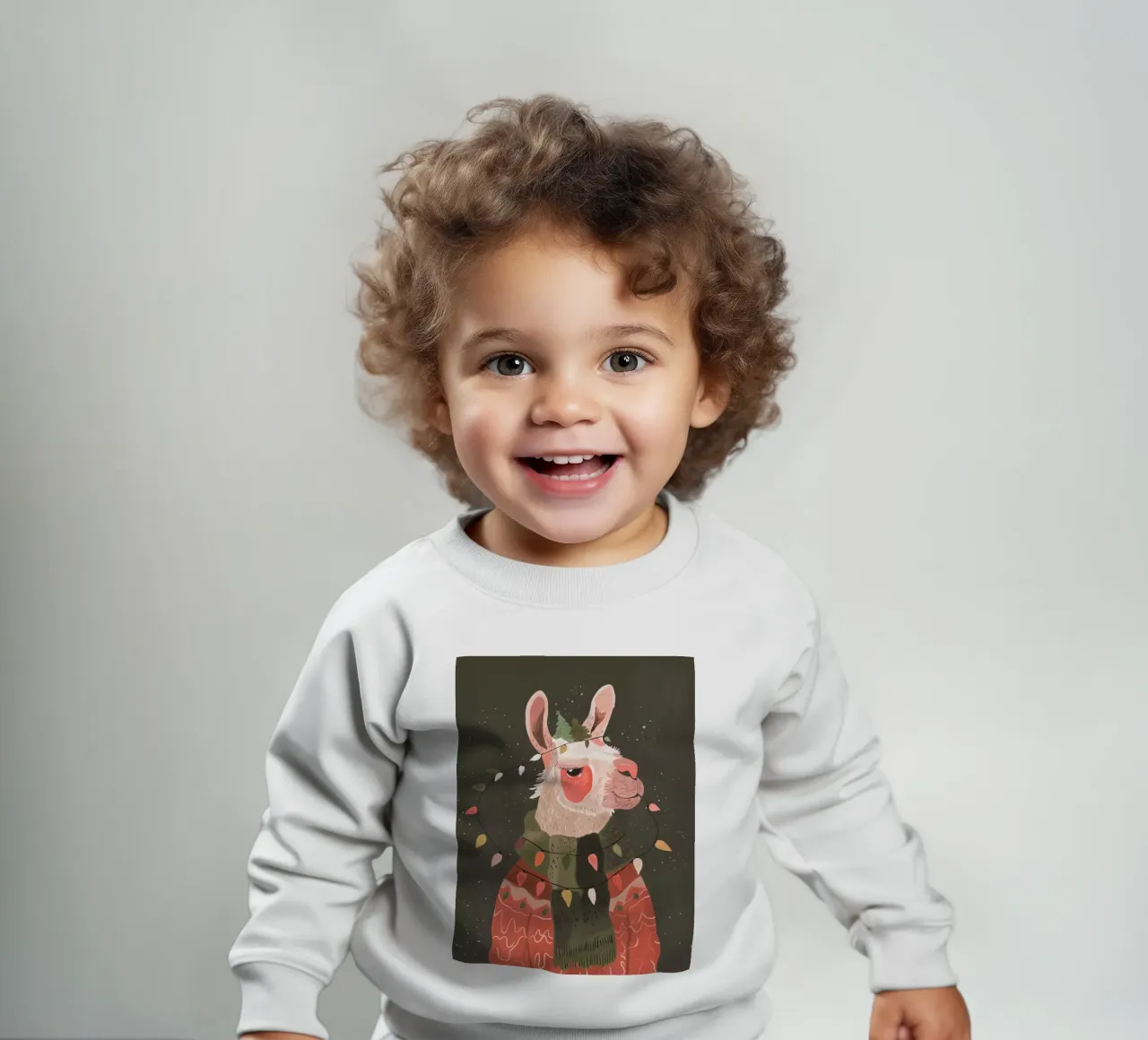 Lama luminoso festivo felpa neonato da ArtsySesta