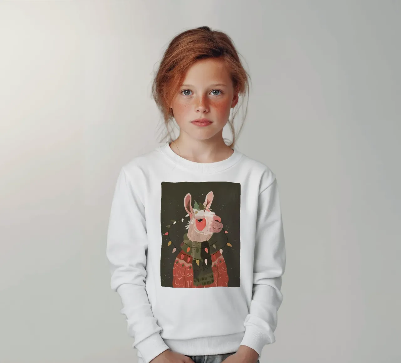 Lama luminoso festivo felpa bambino da ArtsySesta