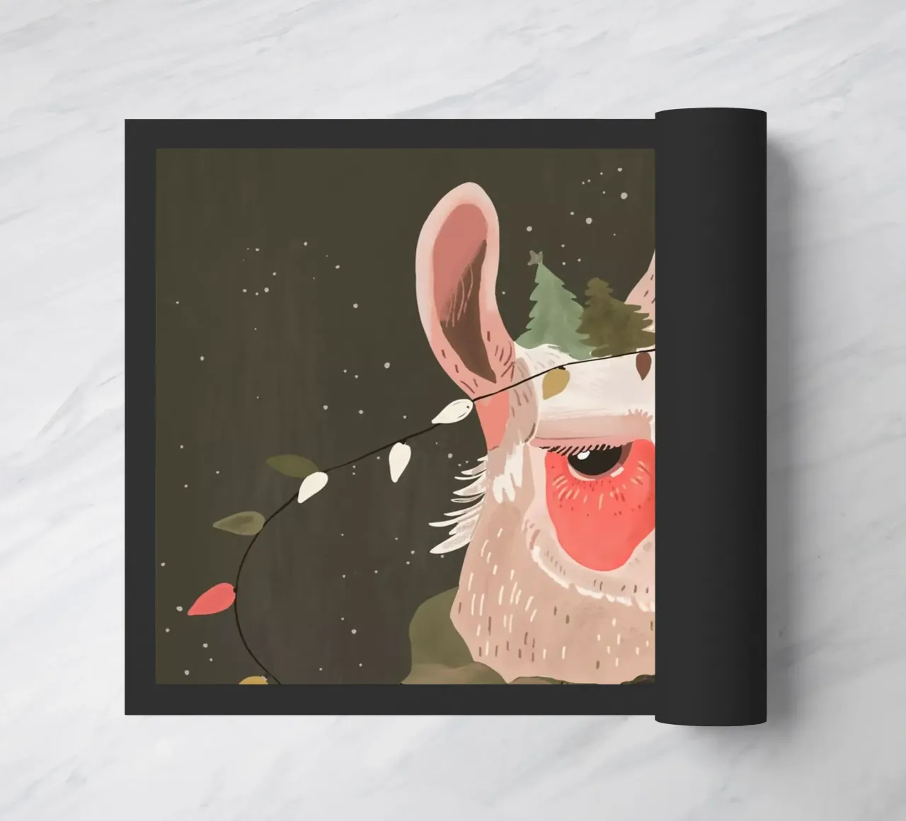 Lama luminoso festivo zerbino da ArtsySesta