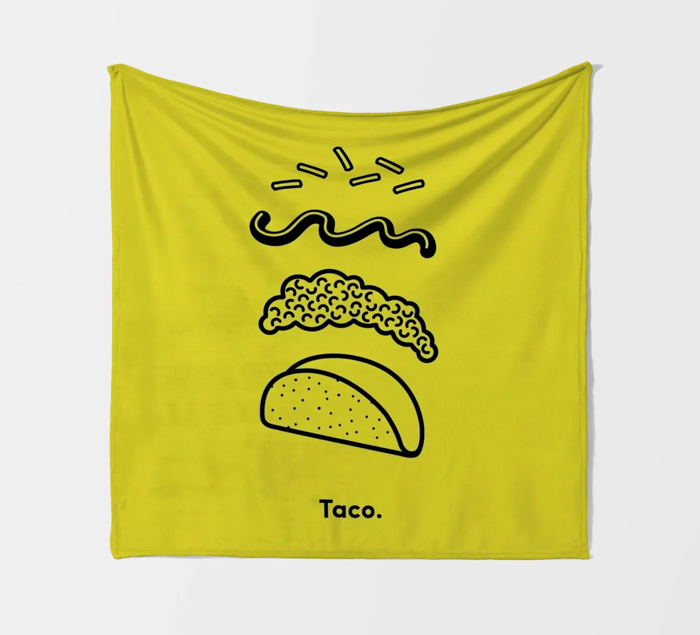 TACO fleecedeken van Rachel Peck