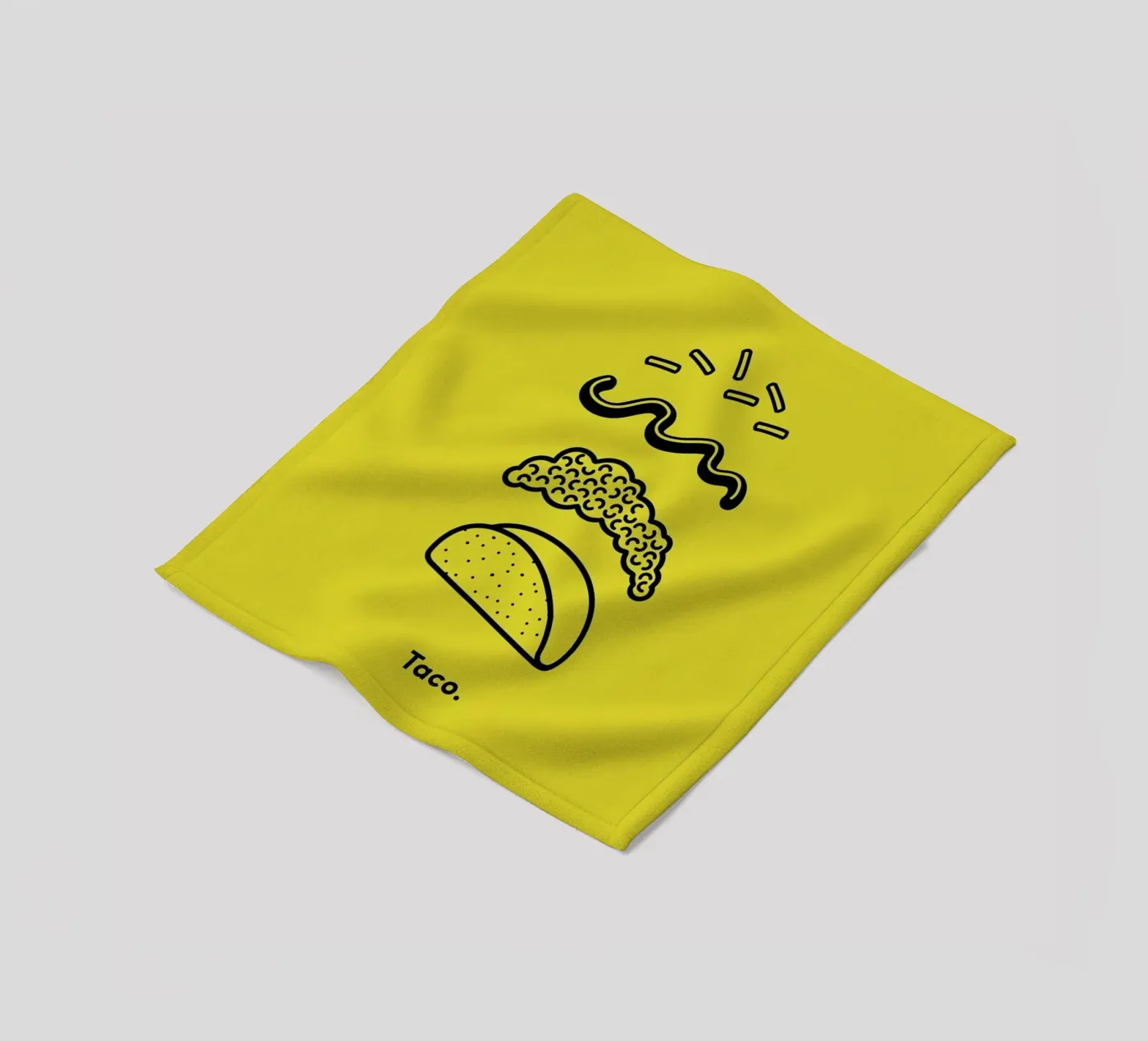 TACO fleecedeken van Rachel Peck