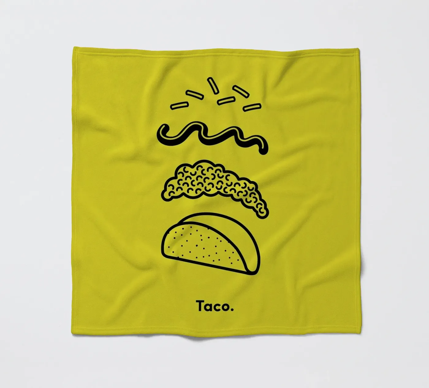 TACO fleecedeken van Rachel Peck