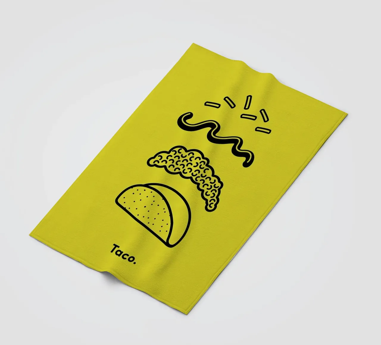 TACO coperta in pile da Rachel Peck