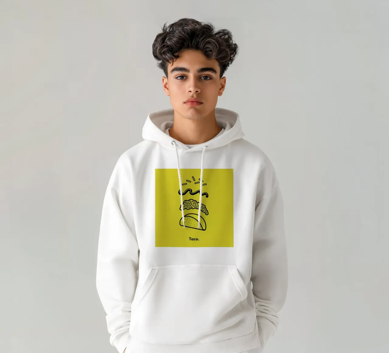TACO sudadera con capucha de Rachel Peck