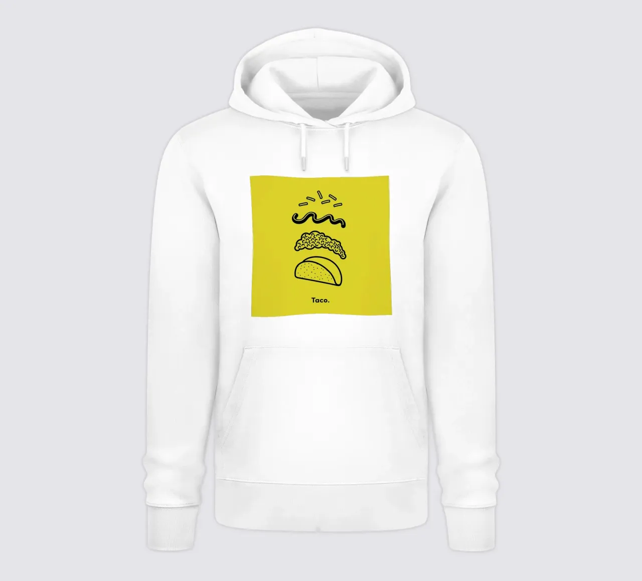 TACO sudadera con capucha de Rachel Peck