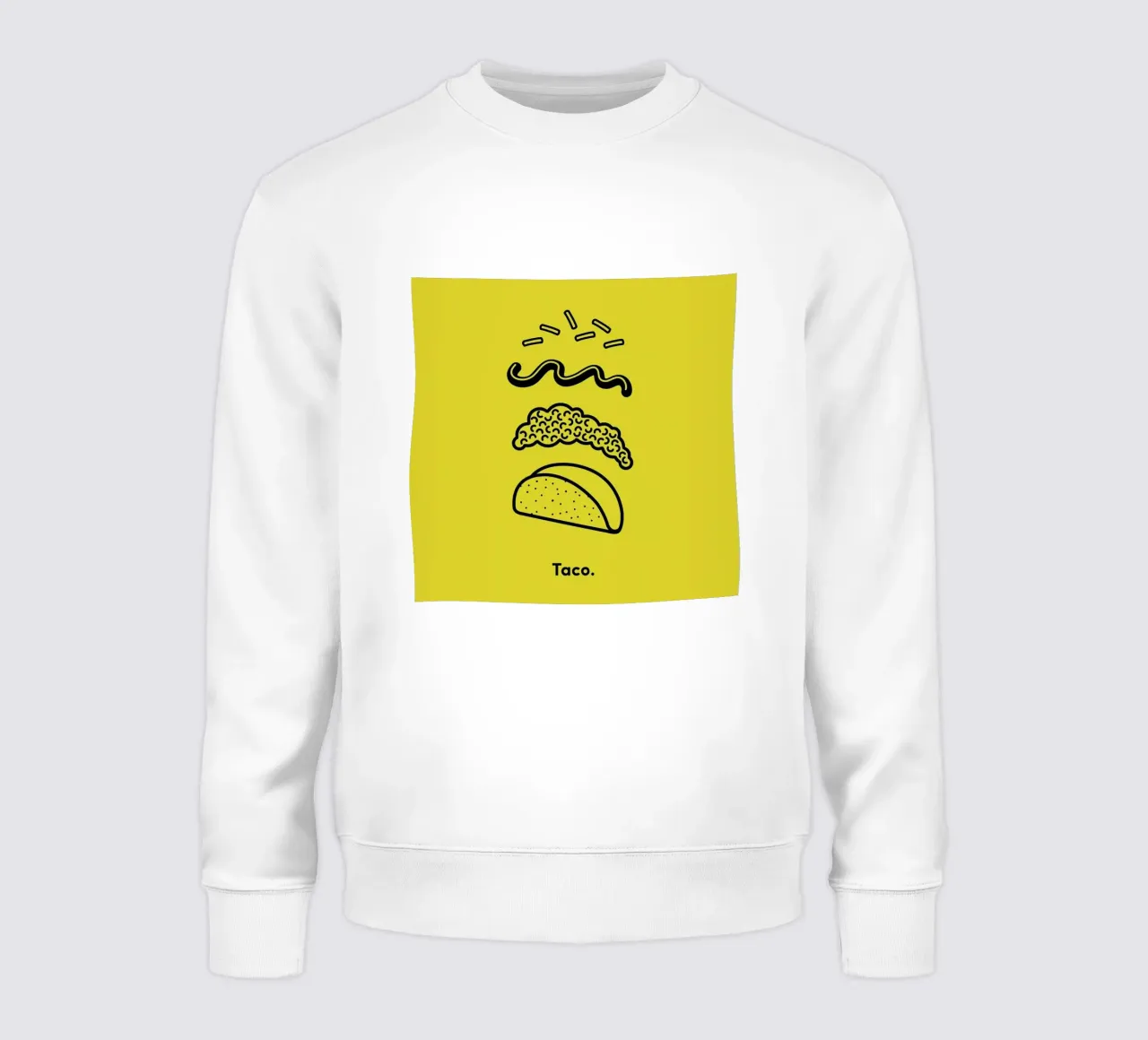 TACO Sweatshirt von Rachel Peck