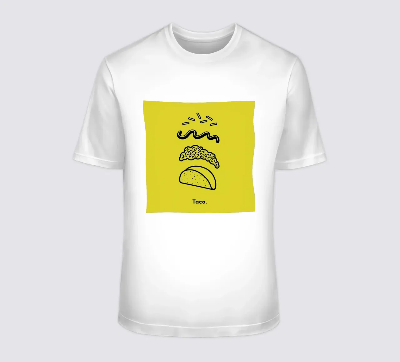 TACO t-shirt da Rachel Peck