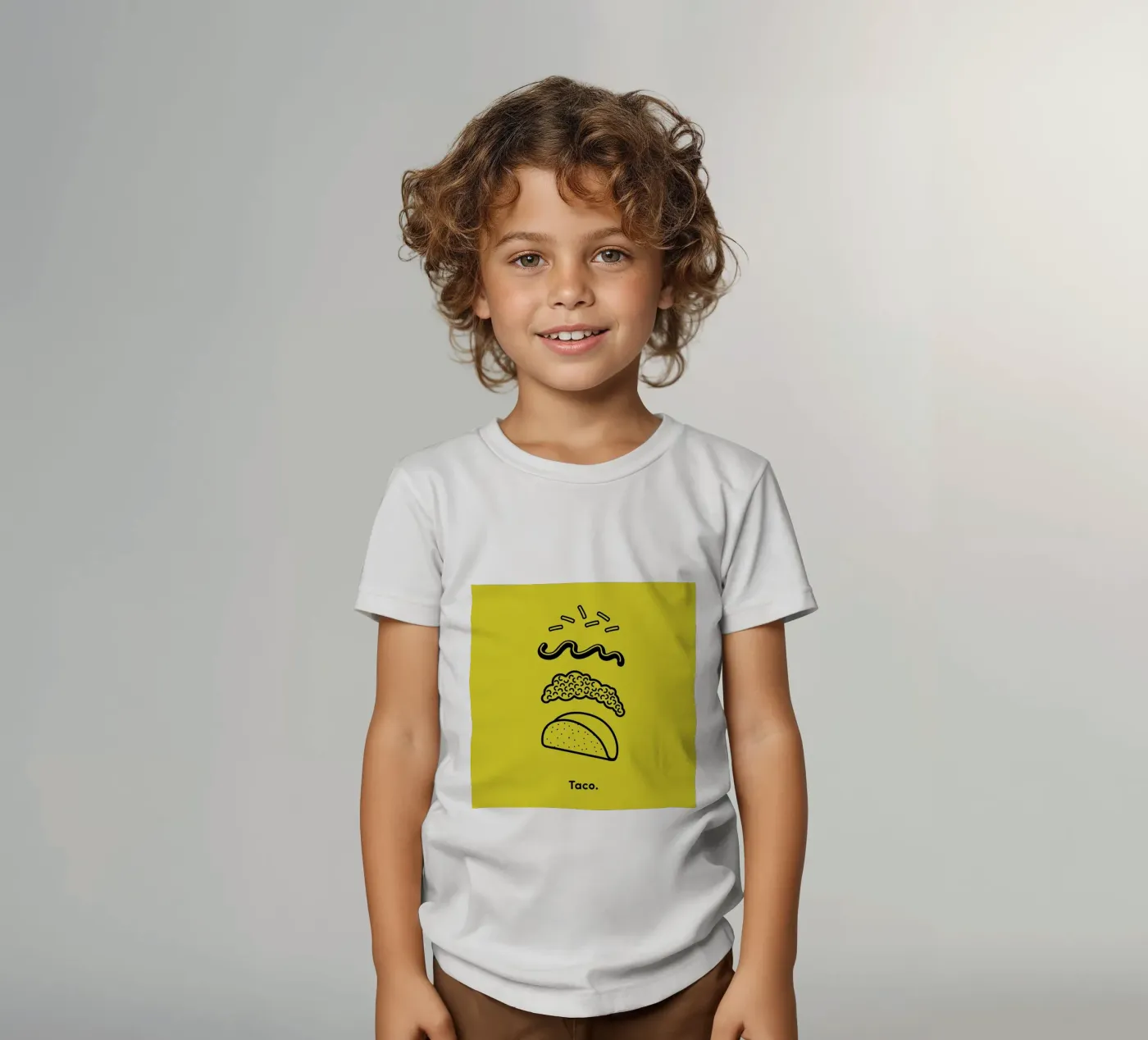 TACO t-shirt bambini da Rachel Peck