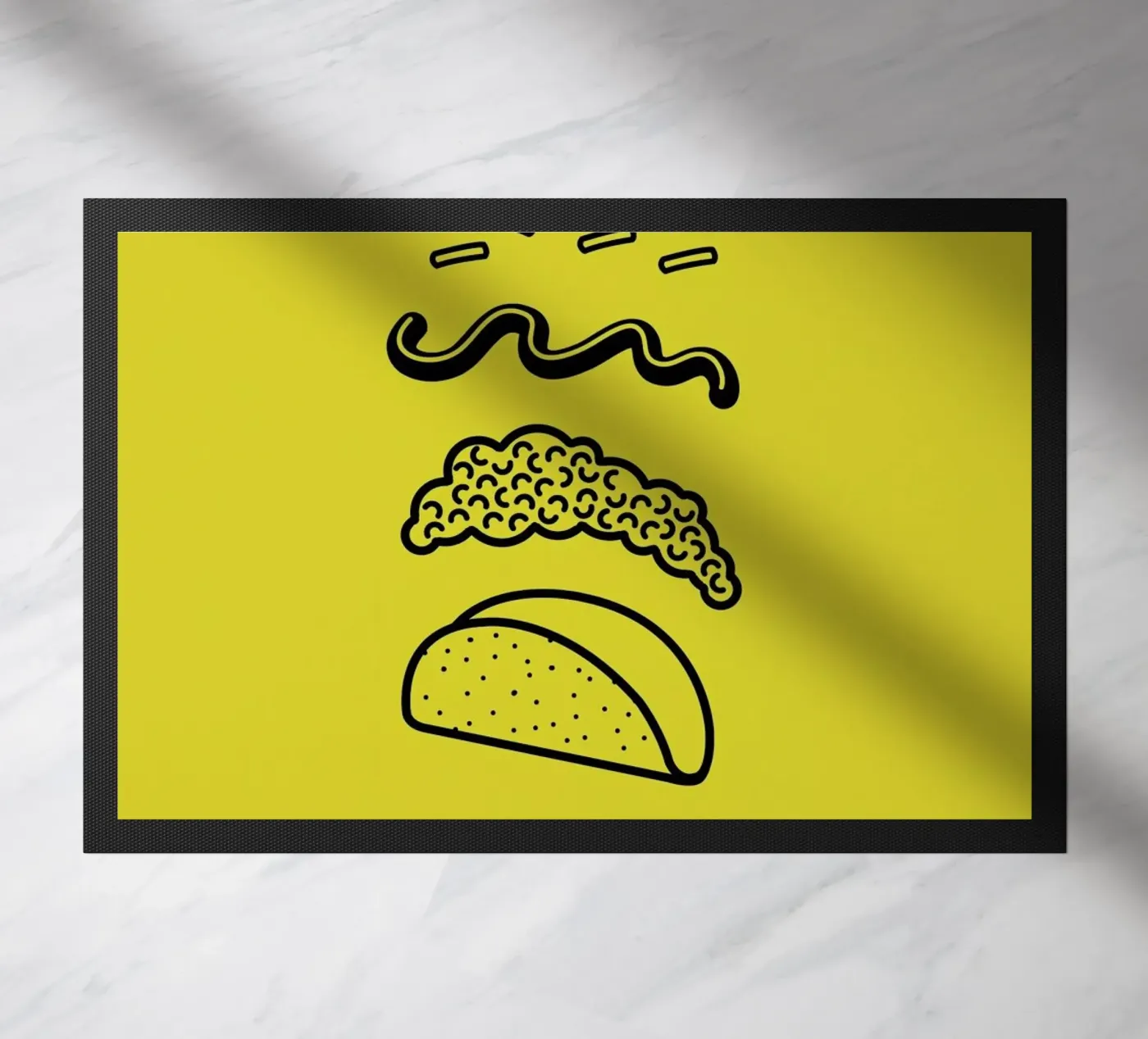 TACO deurmat van Rachel Peck