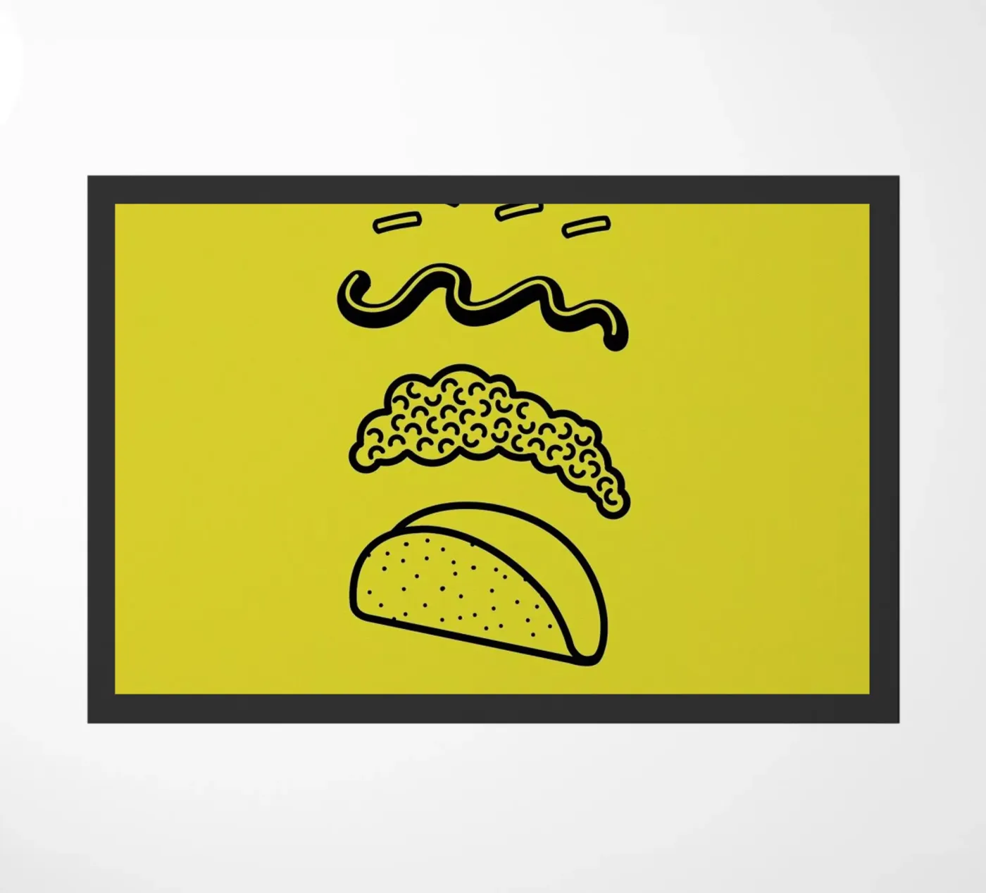 TACO deurmat van Rachel Peck