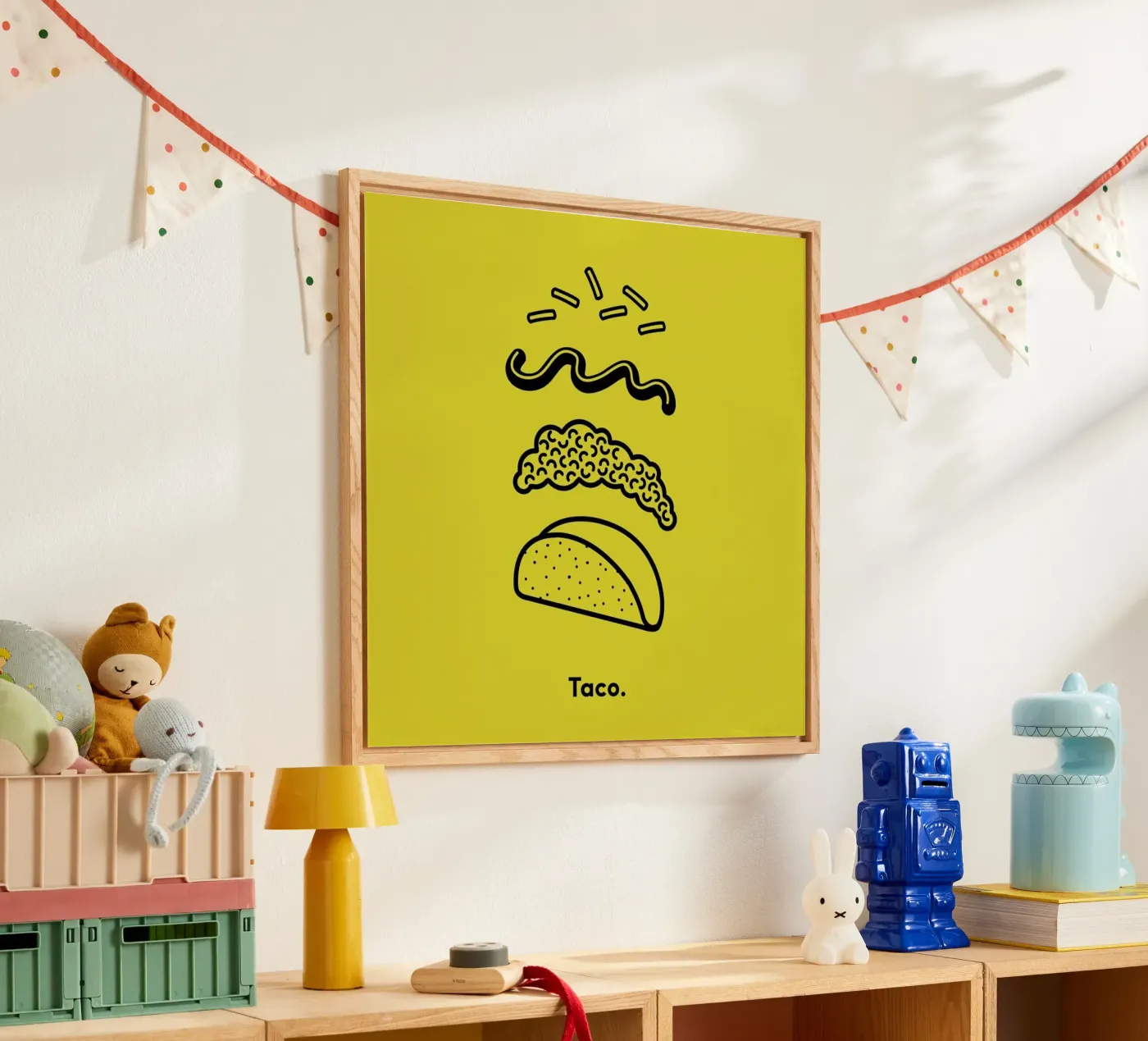 TACO acryl van Rachel Peck