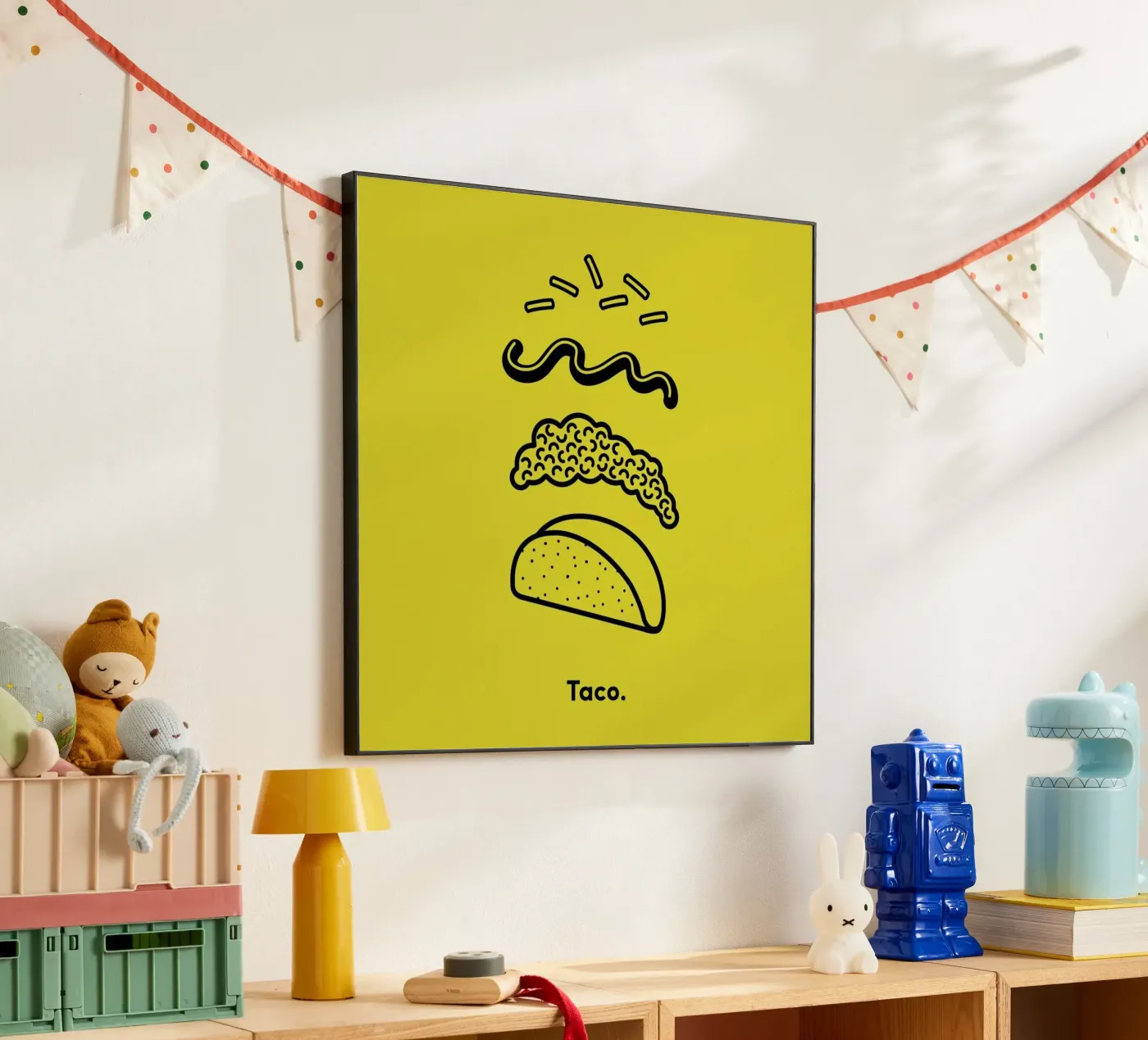 TACO forex plate by Rachel Peck