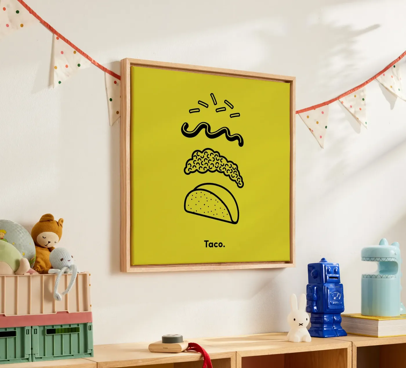 TACO tela da Rachel Peck