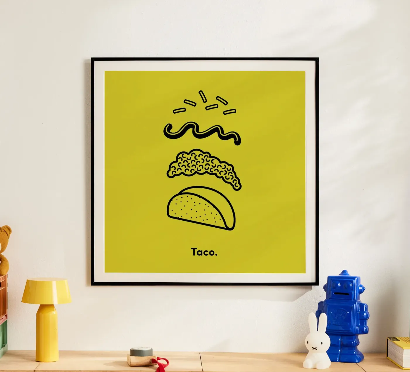 TACO poster van Rachel Peck