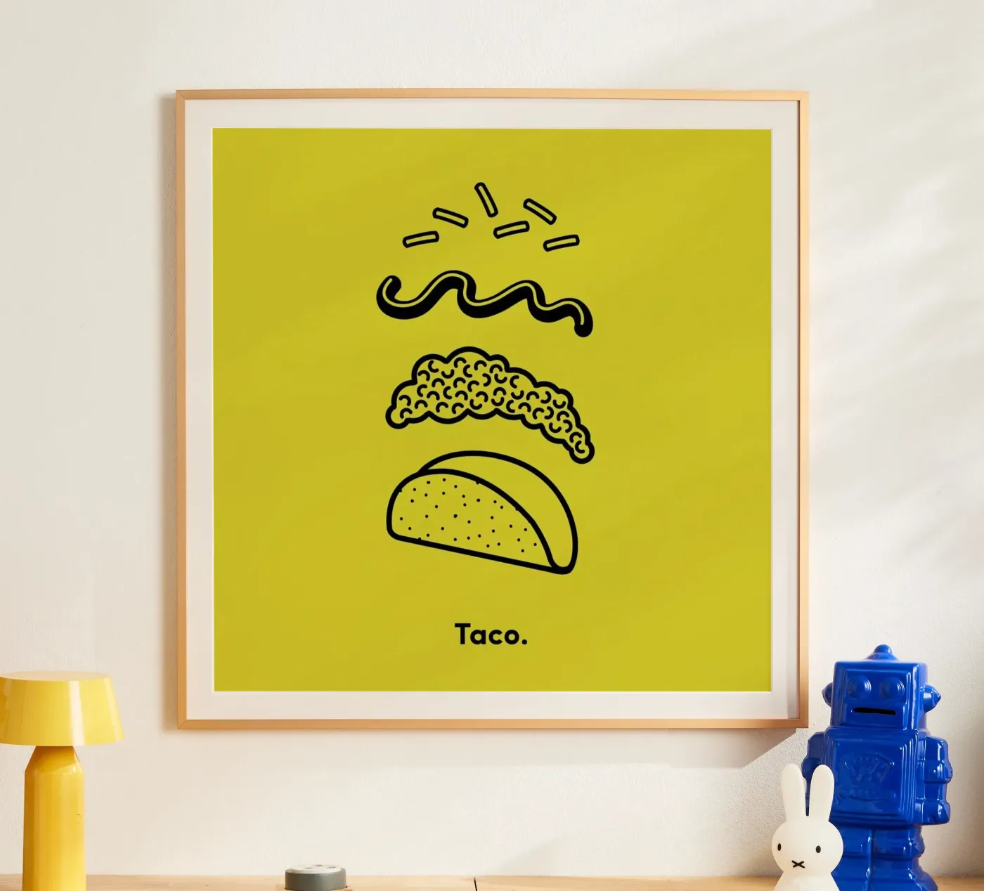 TACO poster van Rachel Peck