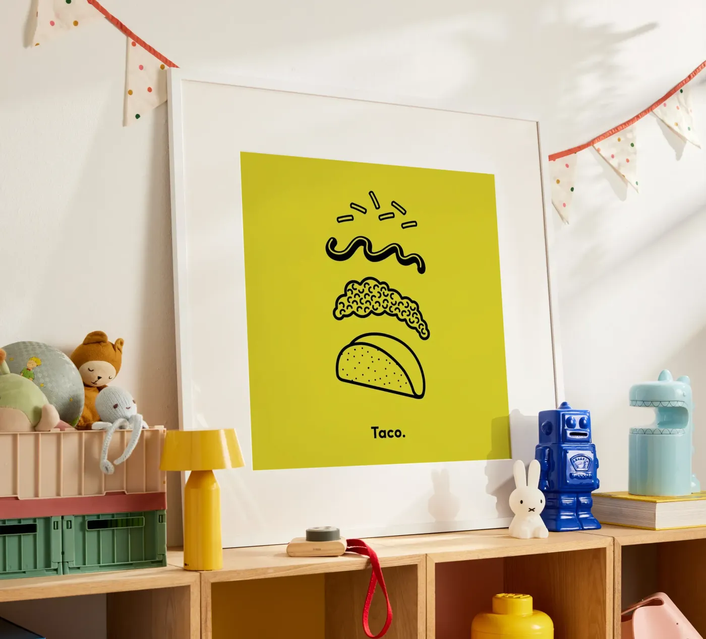 TACO poster van Rachel Peck