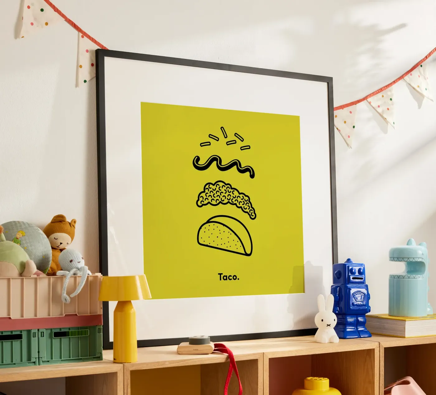 TACO poster van Rachel Peck