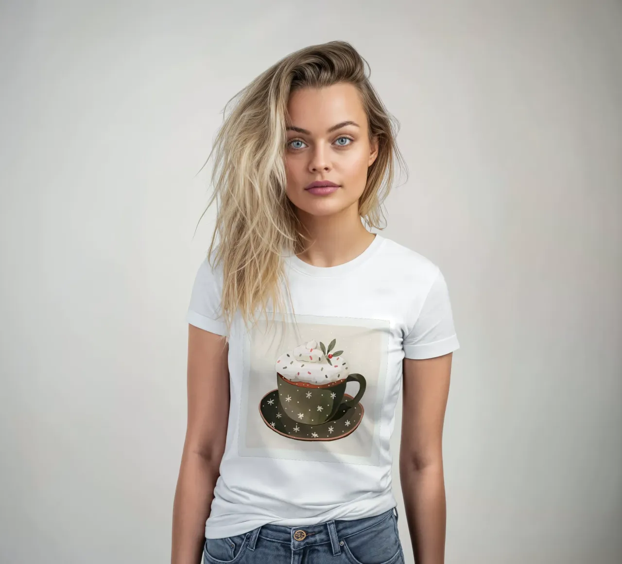 Kuschelige Tasse Frauen T-Shirt von ArtsySesta