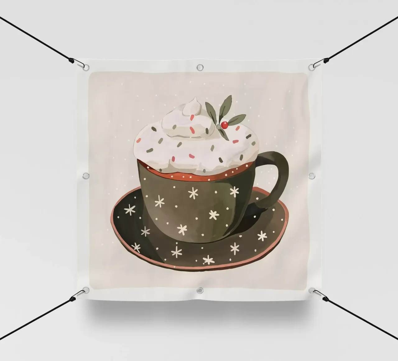 Tazza accogliente telo in pvc da ArtsySesta