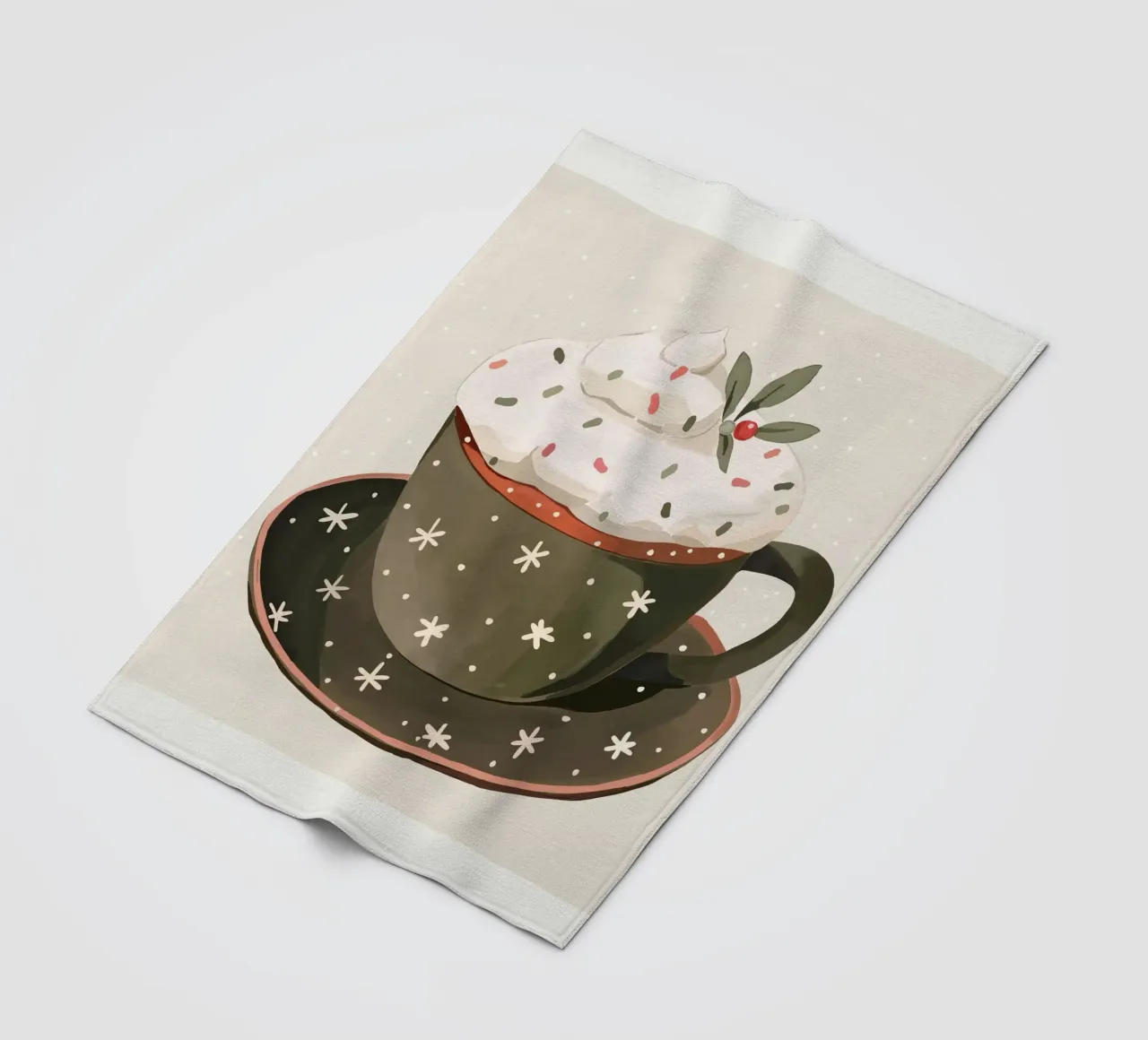 Tazza accogliente coperta in pile da ArtsySesta