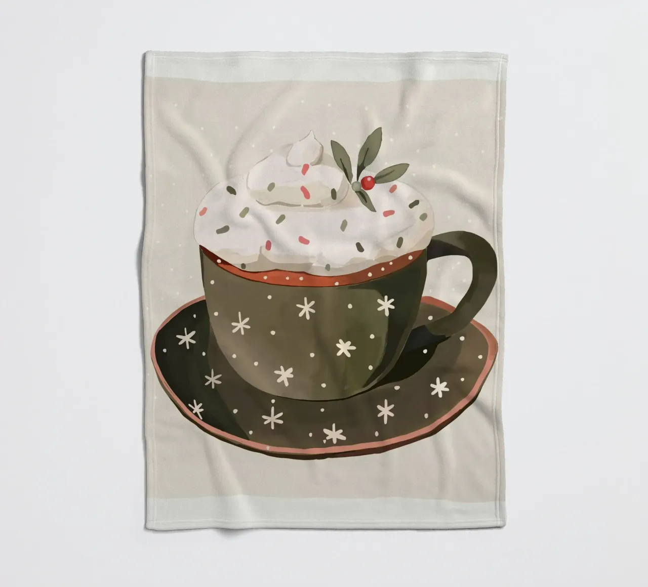 Tazza accogliente coperta in pile da ArtsySesta