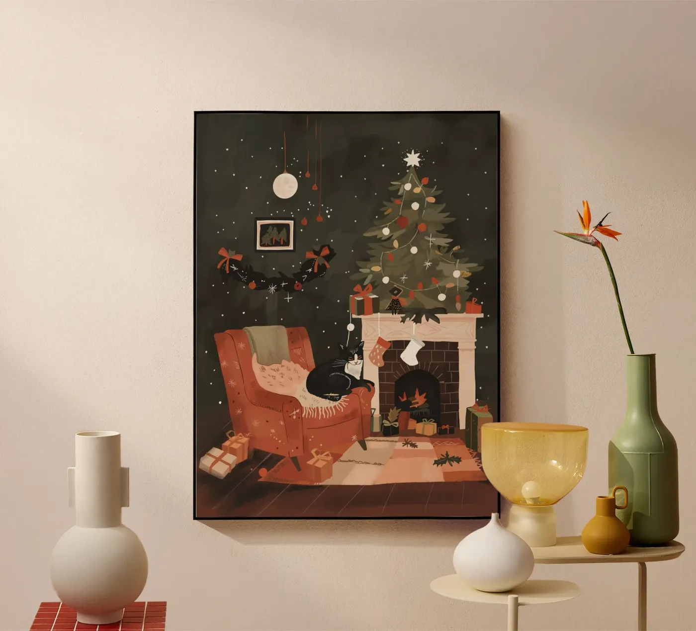 Caldo e festoso plexiglass da ArtsySesta