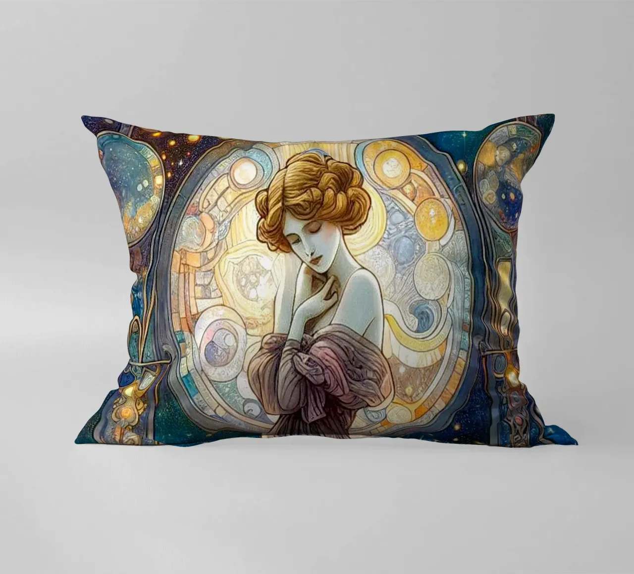 Full Moon cuscino da Art-Nouveau-Dsg