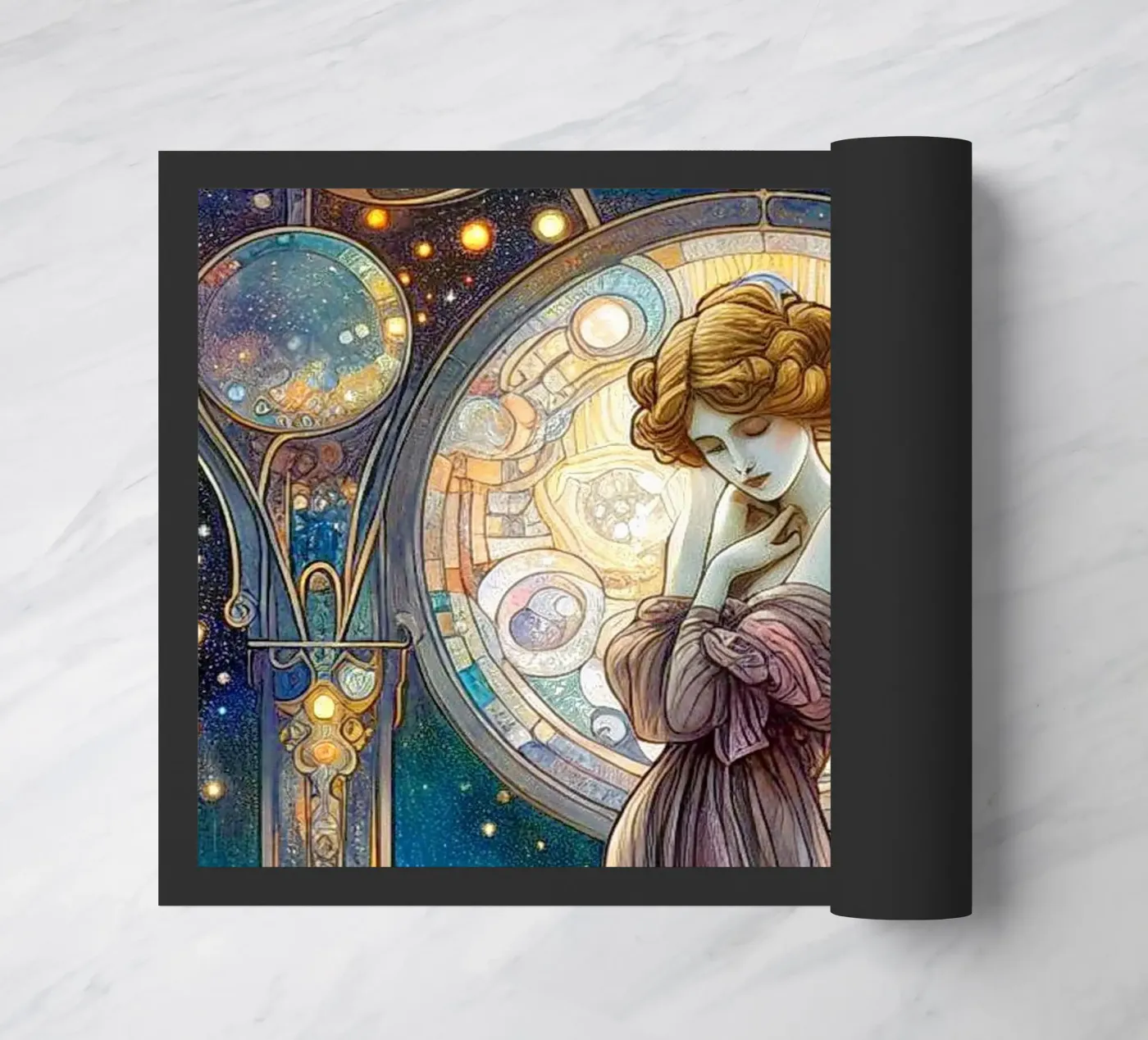 Full Moon deurmat van Art-Nouveau-Dsg