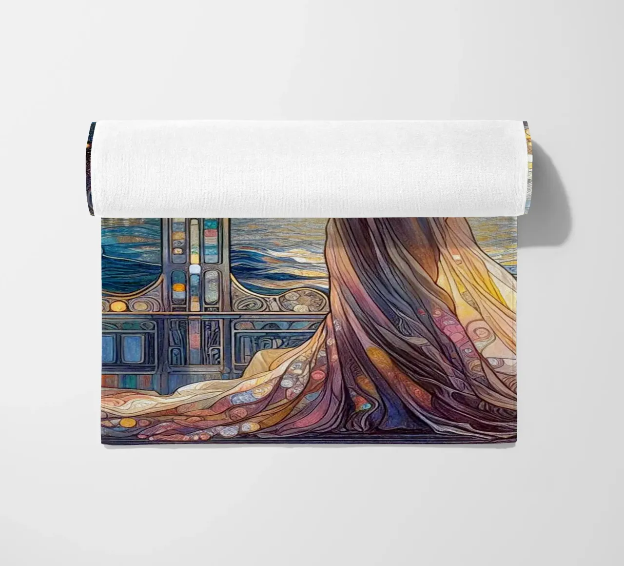 Full Moon telo mare da Art-Nouveau-Dsg