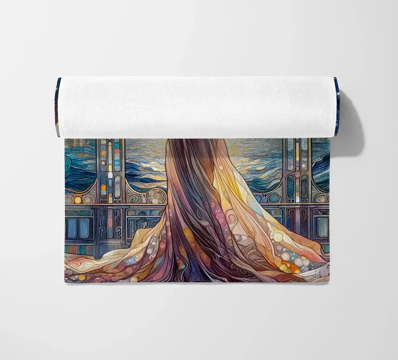 Full Moon telo mare da Art-Nouveau-Dsg