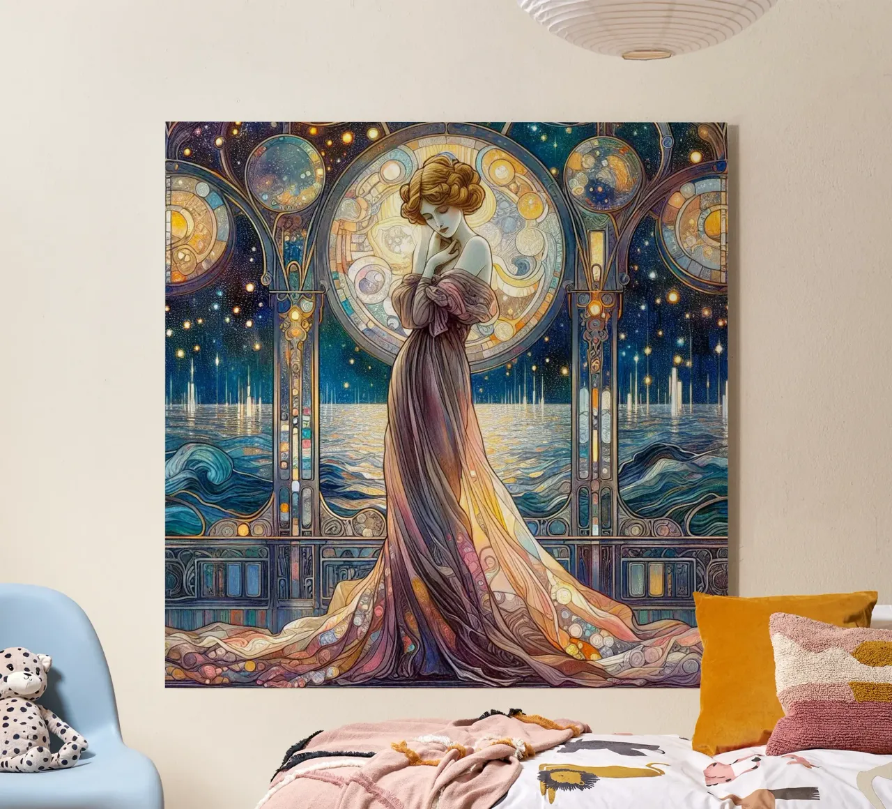 Full Moon plexiglass da Art-Nouveau-Dsg