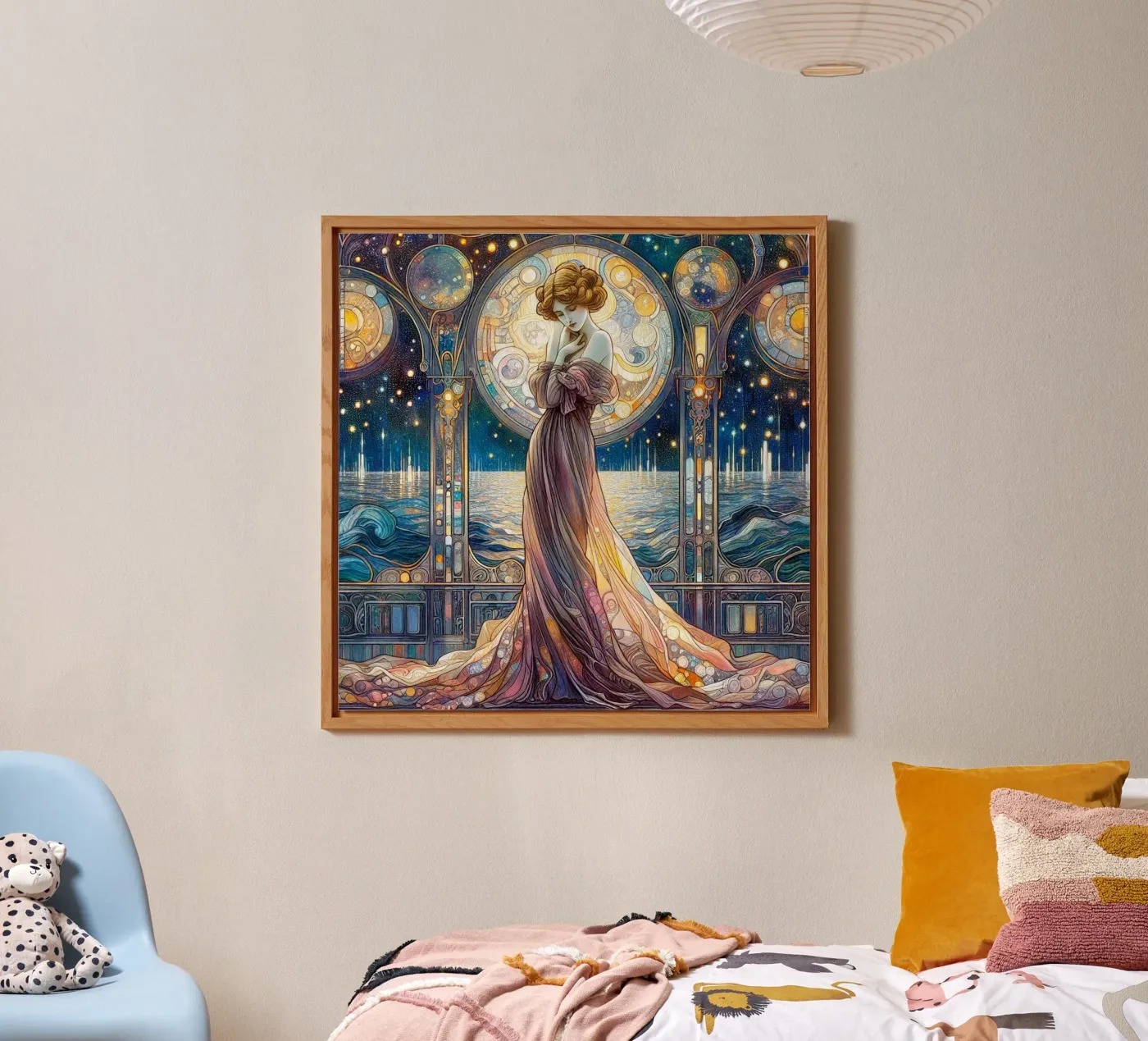 Full Moon pannello forex da Art-Nouveau-Dsg